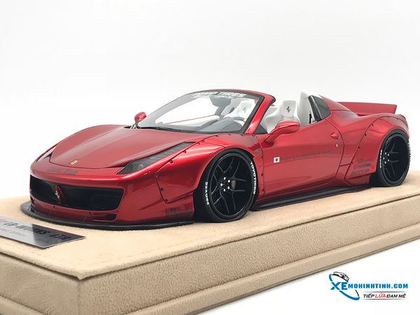 Ferrari 458 LB Roadster Liberty Walk 1:18 (Đỏ)