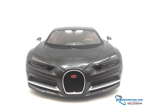 XE MÔ HÌNH BUGATTI CHIRON 1:24 MAISTO (XÁM)