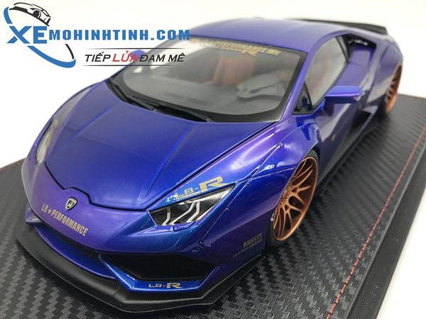 Xe Mô Hình Lamborghini Huracan Liberty Walk 1:18 Acm (Xanh)