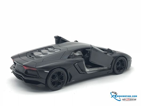 Xe Mô Hình Lamborghini Aventador Coupe LP700-4 1:36 Welly ( Đen )