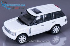 XE MÔ HÌNH LAND RANGE ROVER 1:24 WELLY (TRẮNG)