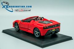 XE MÔ HÌNH FERRARI SCUDERIA SPIDER 1:32 BBURAGO (ĐỎ)