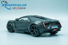 XE MÔ HÌNH LYKAN HYPERSPORT 1:24 JADA TOYS (ĐEN NHÁM)