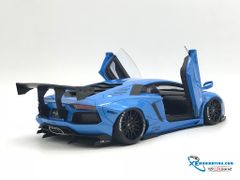 ''1/18 LB-WORKS LAMBORGHINI AVENTADOR (METALLIC SKY BLUE)''