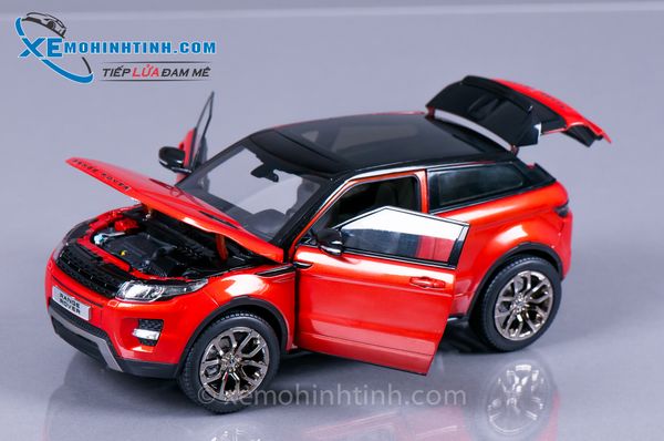 XE MÔ HÌNH RANGE ROVER EVOQUE 1:18 GTAUTOS (CAM ĐỎ)