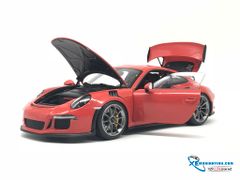 1/18 PORSCHE 911(991) GT3 RS (LAVA ORANGE/DARK GREY WHEELS)