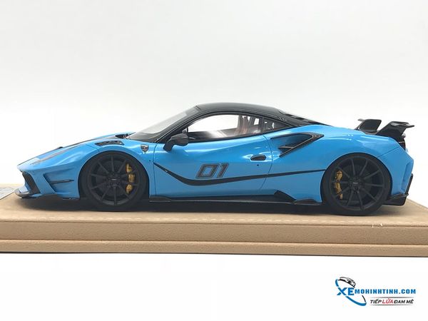 J32-08 MH JUC FERRARI 488 4XX SIRACUSA MANSORY (BABY BLUE)