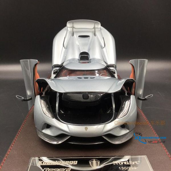 FA012-76 MH 1:18 FRONTIART KOENIGSEGG REGERA (Xám) - OPENED