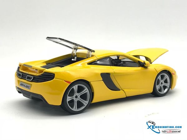 Xe Mô Hình Mclaren 12C 1:24 Bburago ( Vàng )