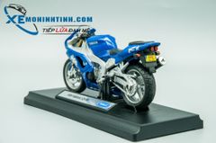 XE MÔ HÌNH YAMAHA YZF-R1 1999 1:18 WELLY (XANH DƯƠNG)