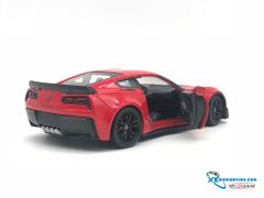 Chevrolet Corvette Z06 2017 1:24 Welly ( Đỏ Tươi )