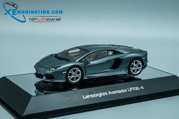 Xe Mô Hình Lamborghini Aventador Lp700-4 1:43 Autoart (Xám)