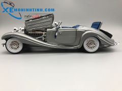 XE MÔ HÌNH MERCEDES-BENZ MERCEDES-BENZ 500K SPECIAL-ROADSTER (1934-1936) 1:18 MAISTO (XÁM)