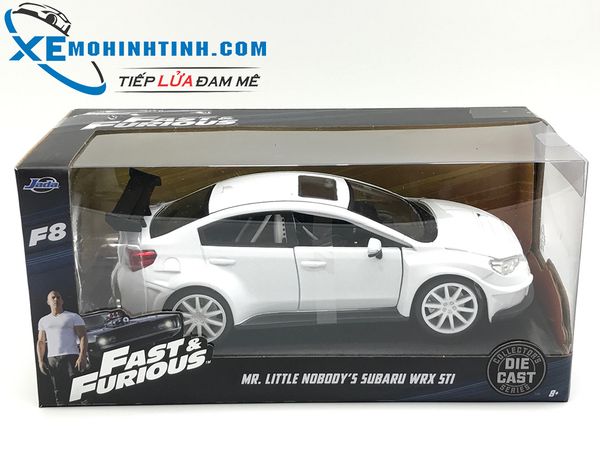 MH MR LITTLE NOBODY'S SUBARU WRX STI 1:24 (TRẮNG)