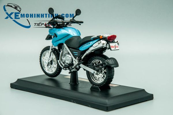 XE MÔ HÌNH BMW F650 GS 1:18 MAISTO (XANH)