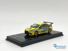 T64-004-JUN MH 1:64 TARMAC WORKS MITSUBISHI EVO X TOURING CAR TUNED NY JUN