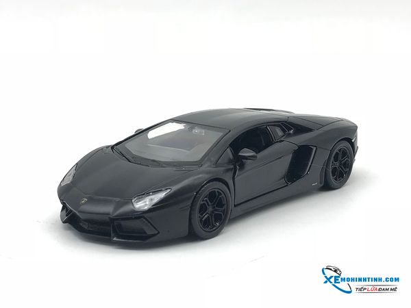 Xe Mô Hình Lamborghini Aventador Coupe LP700-4 1:36 Welly ( Đen )