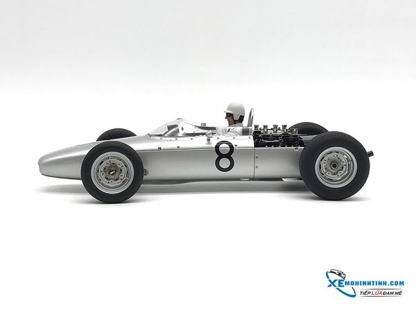 1/18 Porsche 804 Formula 1 1962 #8 JO BONNIER NüRBURGRING 1962 ( Trắng )