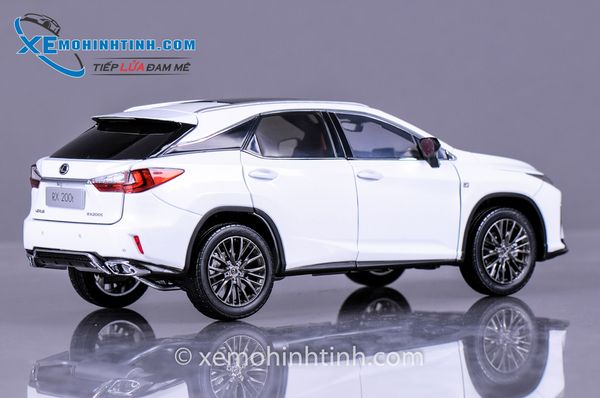 Xe Mô Hình Lexus Rx200T 1:18 Dealer (Trắng)