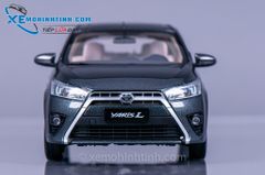 XE MÔ HÌNH TOYOTA YARIS 1:18 PAUDI (XÁM)