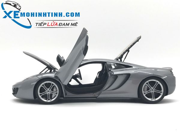 XE MÔ HÌNH MC.LAREN MP4-12C (BẠC)