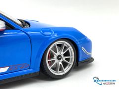 Porsche 911 Gt3RS 1:18 Bburago ( Xanh dương )