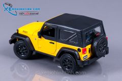 XE MÔ HÌNH JEEP WRANGLER RUBICON 2014 1:18 MAISTO (VÀNG)