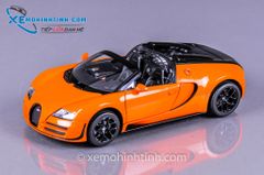 Xe Mô Hình Bugatti Veyron Grand Sport Vitesse 1:18 Rastar (Cam)