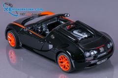 Xe Mô Hình Bugatti Veyron Grand Sport Vitesse 1:18 Rastar (Đen)