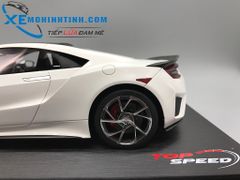 XE MÔ HÌNH HONDA NSX 1:18 TOPSPEED (TRẮNG)