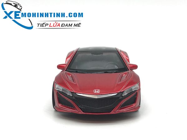 HỘP XE MÔ HÌNH Honda NSX 2015 WELLY 1:36 (Đỏ)