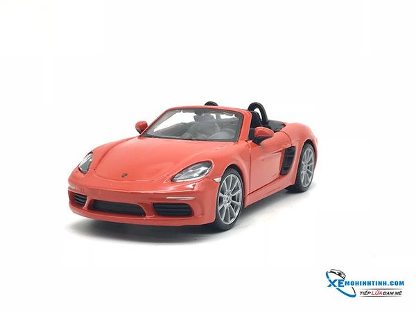 Xe Mô Hình Porsche 718 Boxter 1:24 Bburago ( Cam )