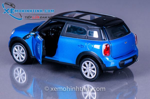 Xe Mô Hình Mini Cooper S 1:24 Mz (Xanh)