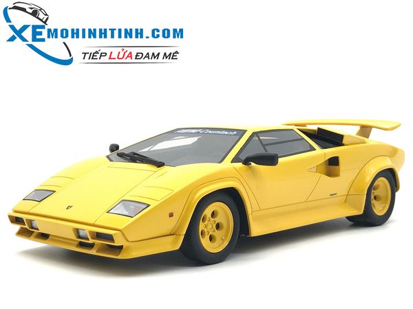 Xe Mô Hình Lamborghini Koenig Countach Twin Turbo 1:18 Gtspirit  (Vàng)