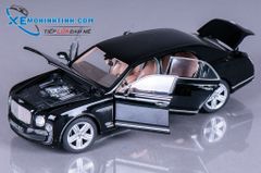 XE MÔ HÌNH BENTLEY MULSANNE 1:18 RASTAR (ĐEN)