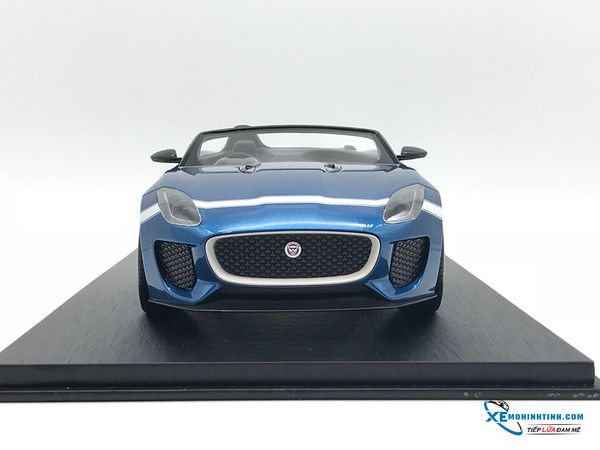 TS0035 MH TOPSPEED 1:18 JAGUAR F-TYPE PROJECT 7 CONCEPT ECURIE BLUE