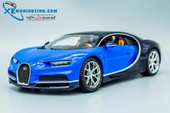 XE MÔ HÌNH BUGATTI CHIRON 1:18 BBURAGO (XANH)