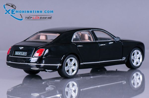 XE MÔ HÌNH BENTLEY MULSANNE 1:18 RASTAR (ĐEN)