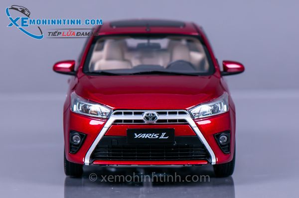 Xe Mô Hình Toyota Yaris 1:18 Paudi (Đỏ)