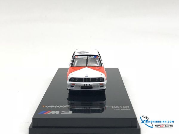 BMW M3 E30 DTM 1991 #42 Tarmac Works 1:64 (Trắng)