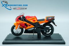 XE MÔ HÌNH YAMAHA YZF-R7 1:18 MAISTO (ĐỎ CAM)