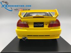Xe Mô Hình Mitsubishi Lance Evolution V 1:18 Tarmac Works (Vàng)