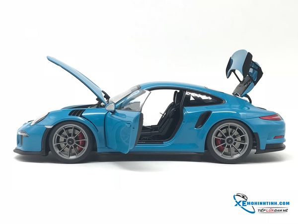1/18 PORSCHE 911(991) GT3 RS (MIAMI BLUE/DARK GREY WHEELS)