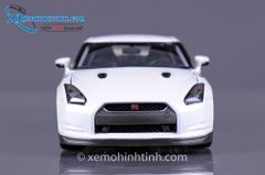 XE MÔ HÌNH NISSAN GTR-R35 1:18 BBURAGO (TRẮNG)