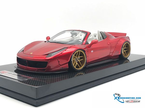 Ferrari 458 LB Roadster Liberty Walk 1:18 (Đỏ)