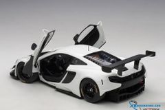 XE MÔ HÌNH McLAREN 650S GT3 (WHITE/BLACK ACCENTS) 1/18 AUTOART