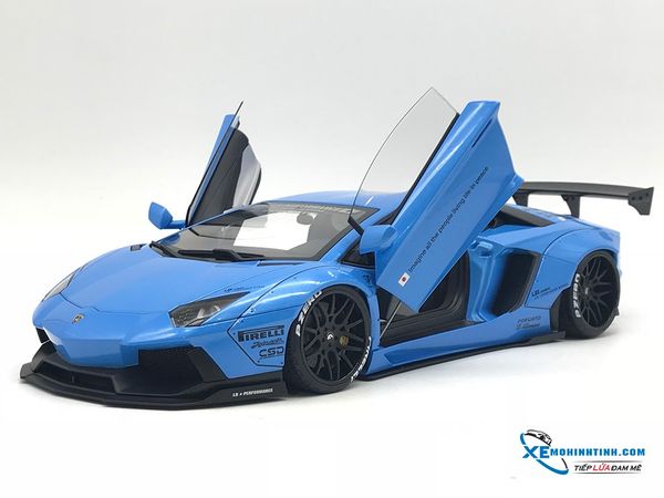 ''1/18 LB-WORKS LAMBORGHINI AVENTADOR (METALLIC SKY BLUE)''