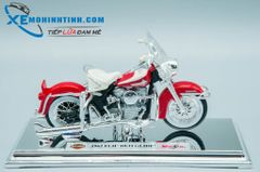 Xe Mô Hình Harley Davidson 1962 Flh Duo Glide 1:18 Maisto (Trắng Đỏ)