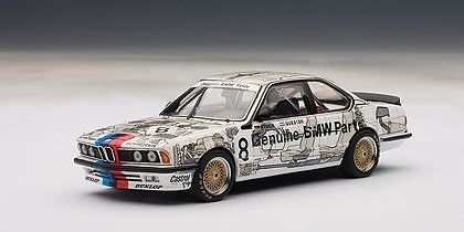 Xe Mô Hình BMW 635CSi Group A Racing 1984 #8 1:43 Autoart ( Trắng )