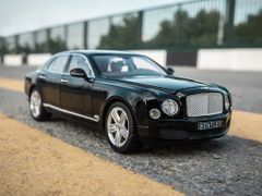 Xe Mô Hình Bentley Mulsanne 1:18 Rastar (Đen)